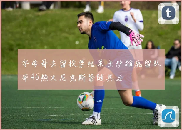 字母哥去留投票结果出炉雄鹿留队率46热火尼克斯紧随其后